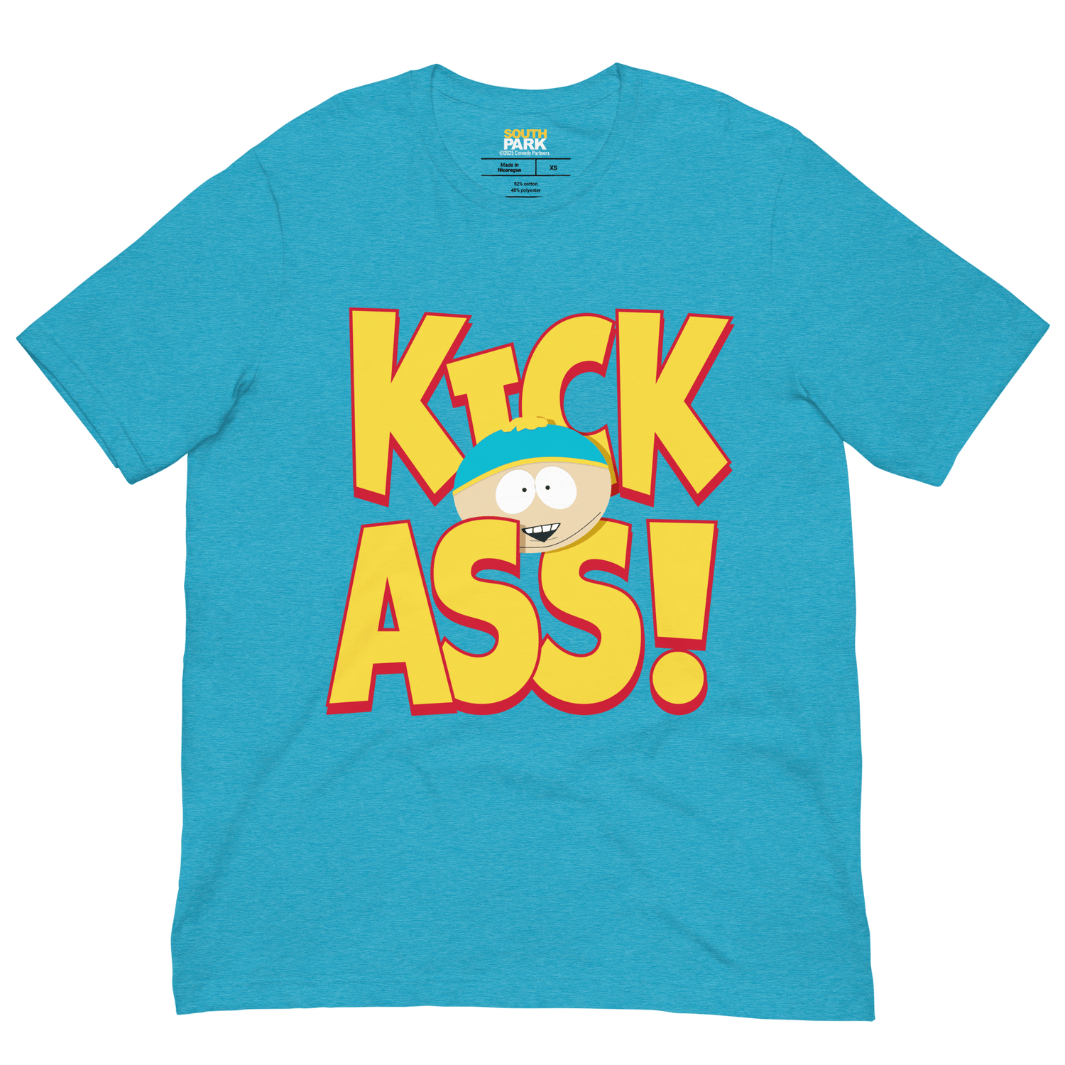 South Park Cartman Kick Ass! Unisex T-Shirt - Paramount Shop