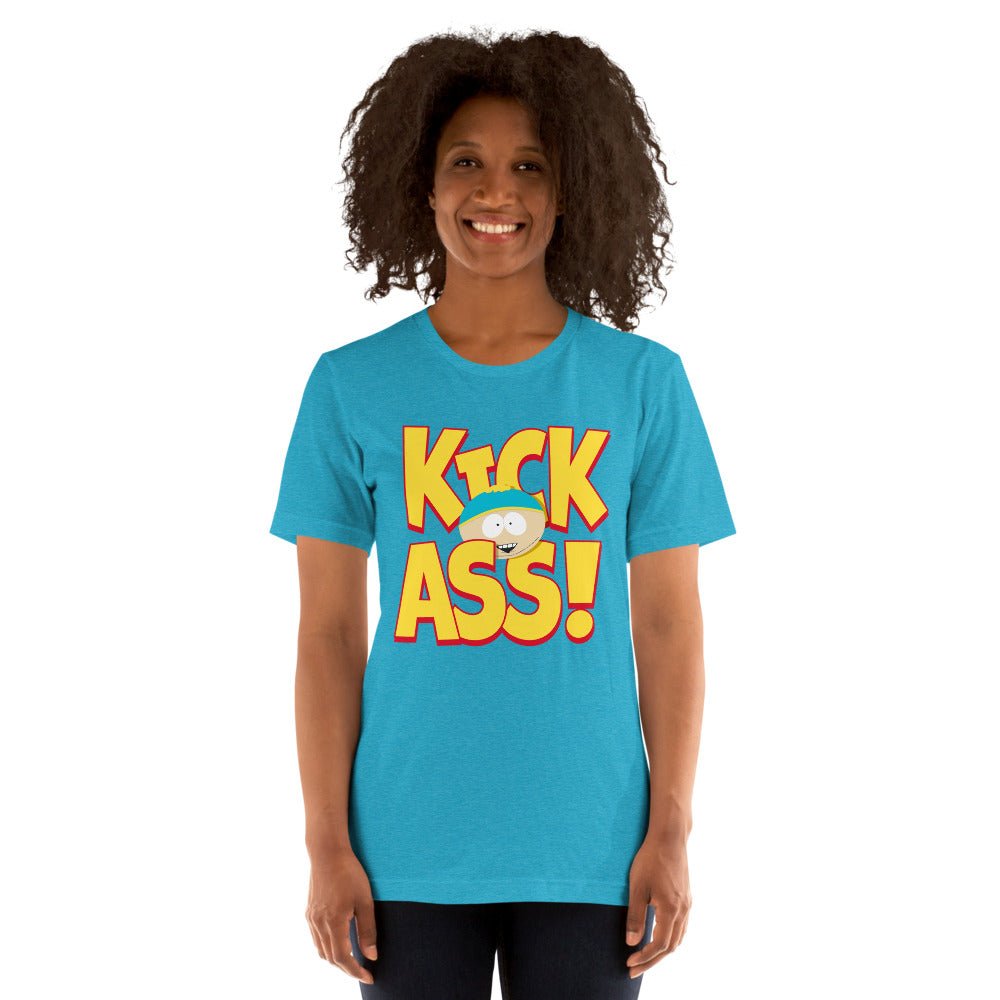 South Park Cartman Kick Ass! Unisex T-Shirt - Paramount Shop