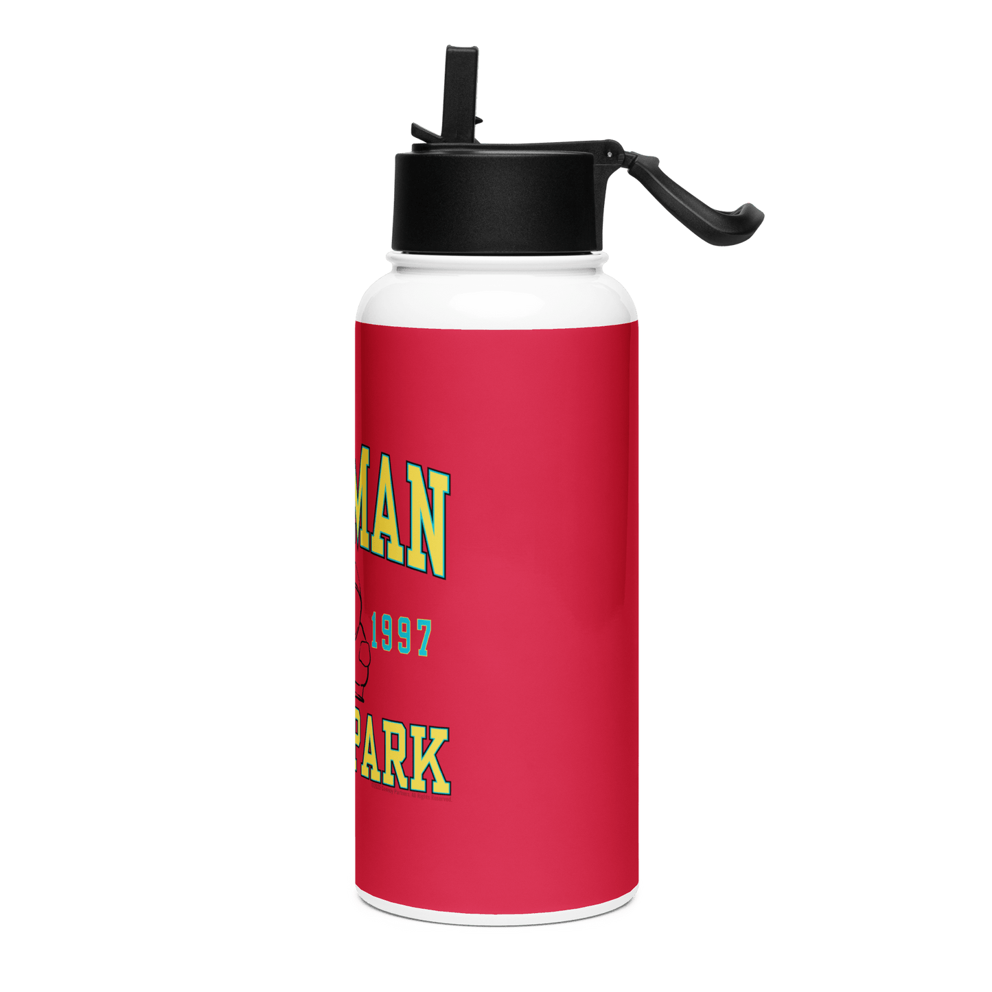 South Park Cartman Stainless Steel Water Bottle with a Straw Lid - Paramount Shop