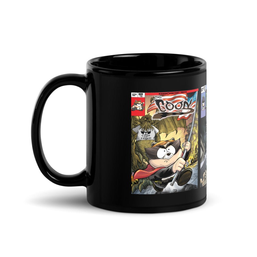 South Park Comic Book Black Glossy Mug - Paramount Shop