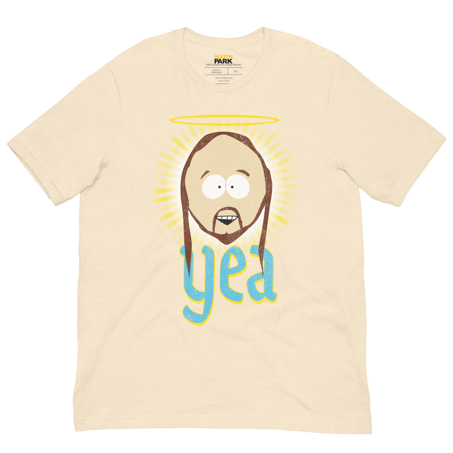 South Park Jesus Yea Adult T-Shirt - Paramount Shop