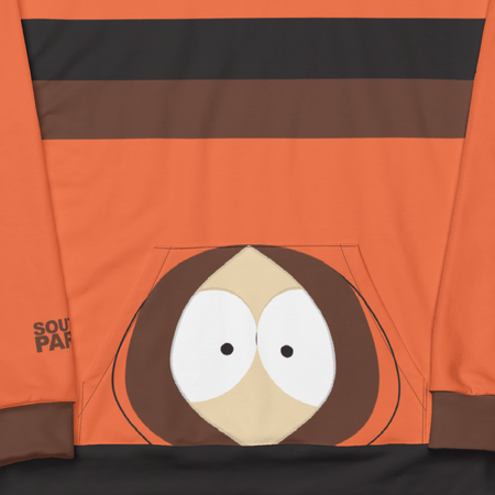 South Park Kenny Color Block Unisex Hooded Sweatshirt - Paramount Shop