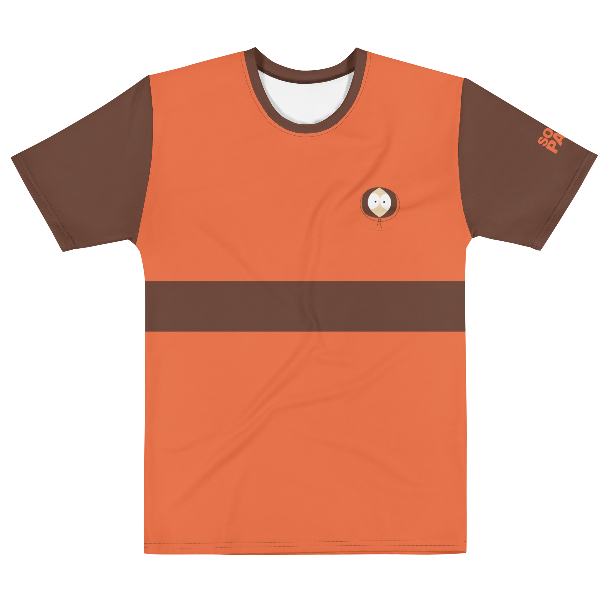 south-park-kenny-color-block-unisexe-t-shirt-manches-courtes