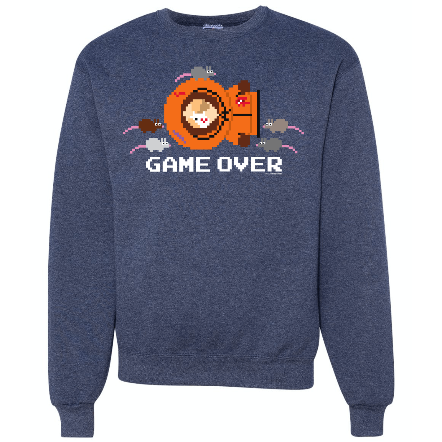 South Park Kenny Game Over Crew Neck Sweatshirt - Paramount Shop