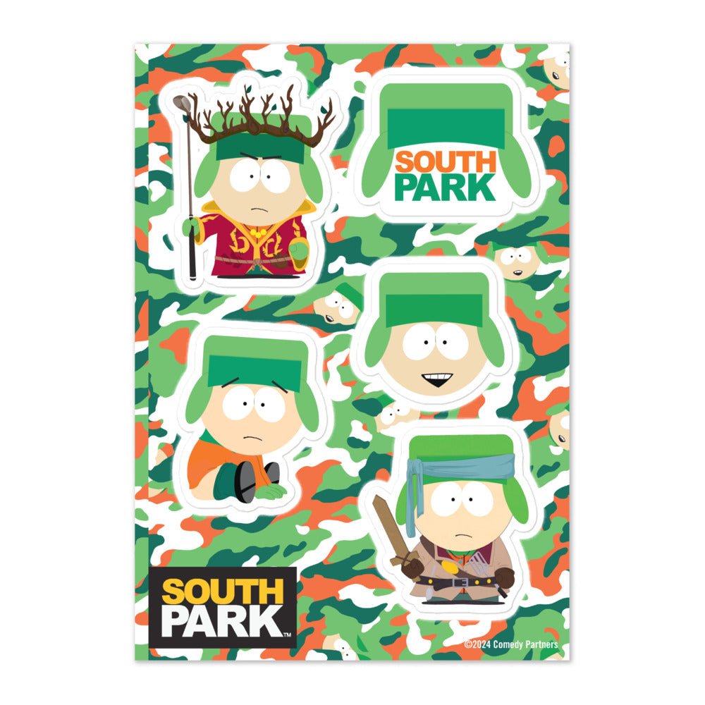 South Park Feuille D autocollants Kyle Paramount Shop South park feuille d autocollants kyle paramount shop
