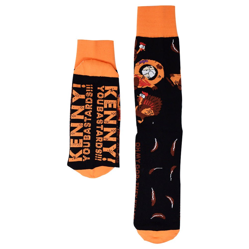 South Park Oh My God They Killed Kenny Crew Socks - Paramount Shop
