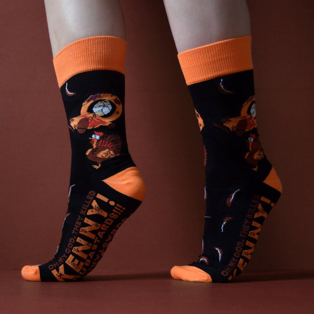 South Park Oh My God They Killed Kenny Crew Socks - Paramount Shop