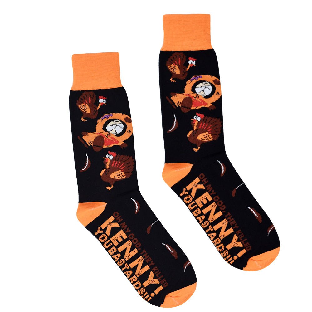 South Park Oh My God They Killed Kenny Crew Socks - Paramount Shop