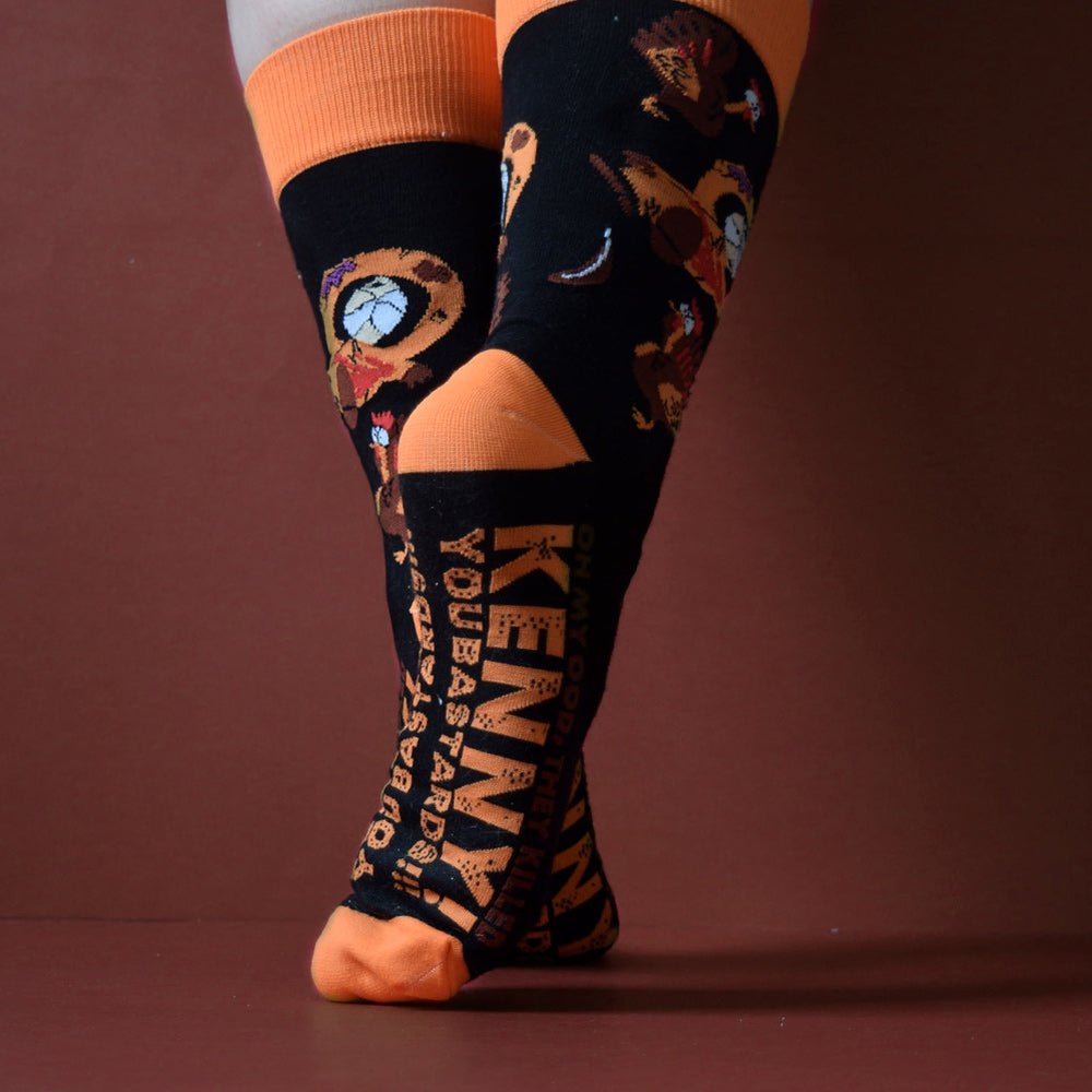 South Park Oh My God They Killed Kenny Crew Socks - Paramount Shop