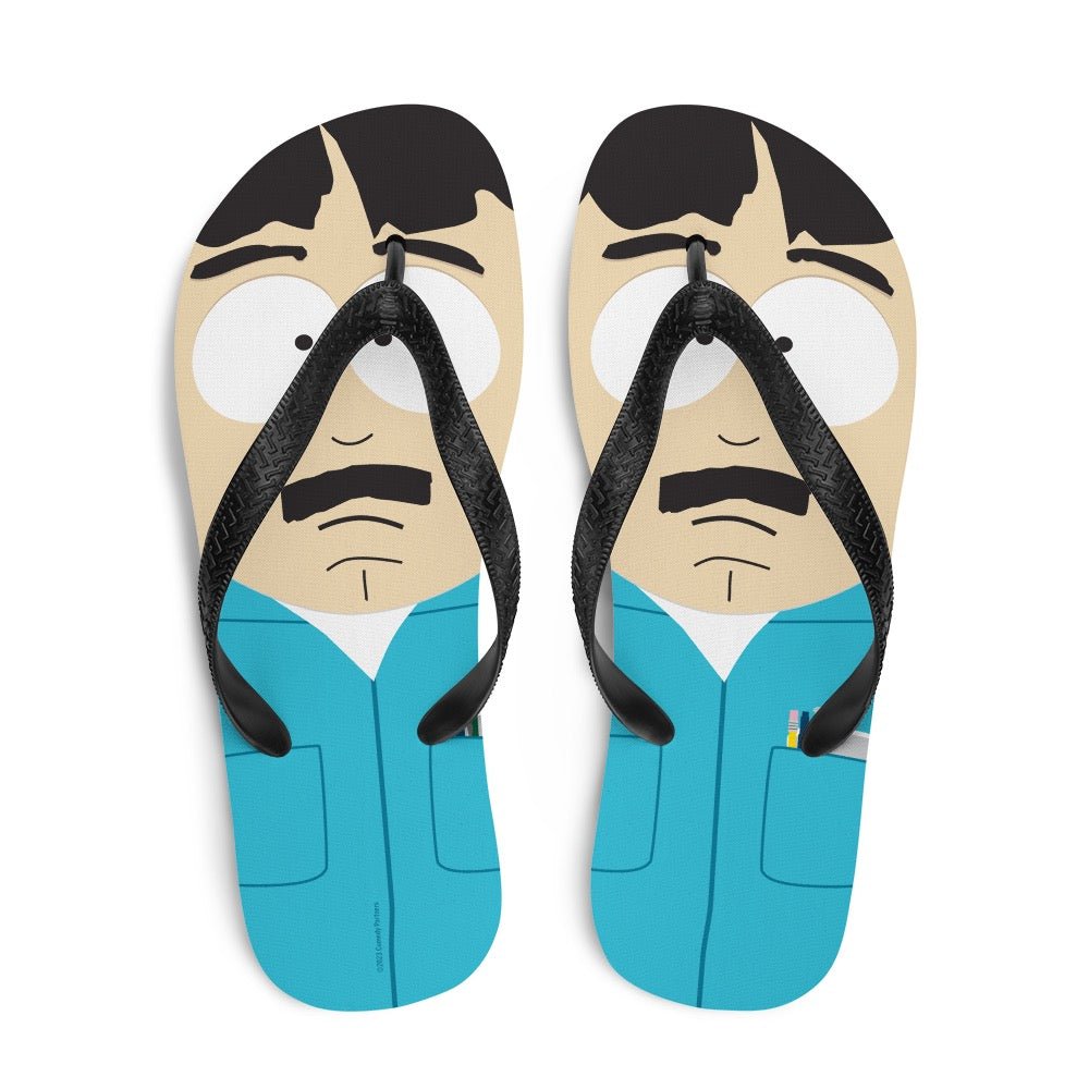 South Park Randy Big Face Flip Flops - Paramount Shop