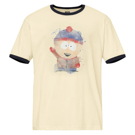 South Park Ringer T-Shirt Stan Watercolor - Paramount Shop