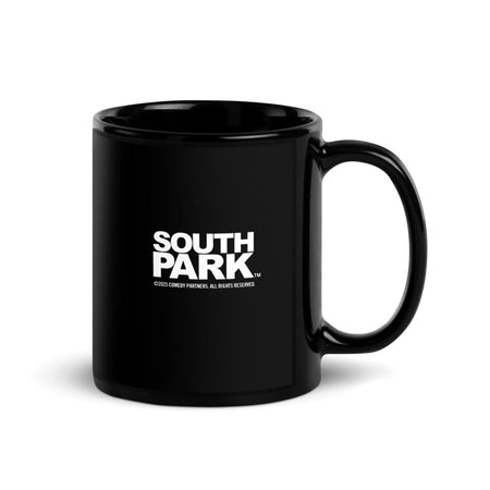 South Park Satan I'm Not In The Mood Black Glossy Mug - Paramount Shop