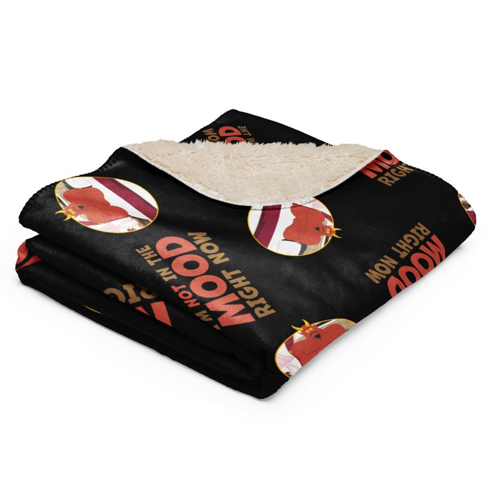 South Park Satan I'm Not In The Mood Premium Sherpa Blanket - Paramount Shop