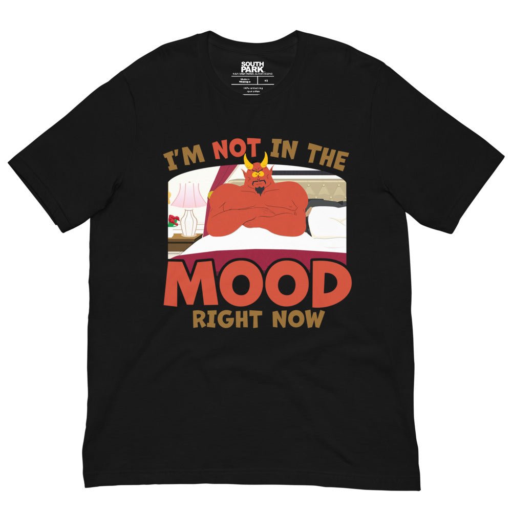 South Park Satan I'm Not In The Mood Unisex T-Shirt - Paramount Shop