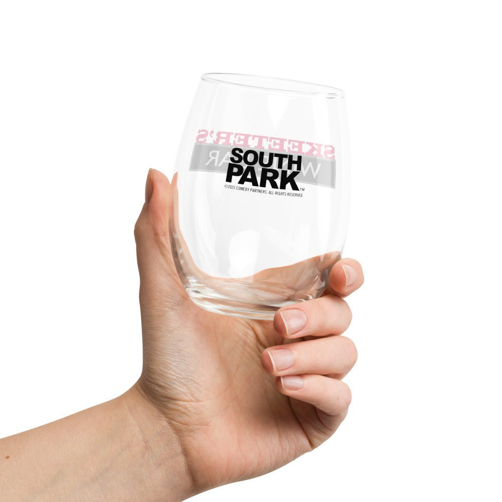 South Park Skeeter's Wine Bar Stemless Wine Glass - Paramount Shop