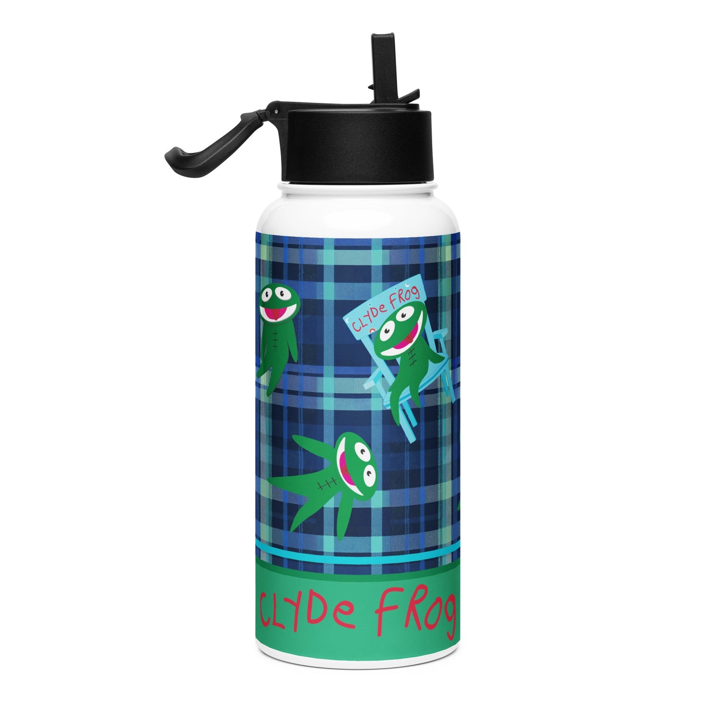 South Park Stainless Steel Water Bottle Clyde Frog - Paramount Shop