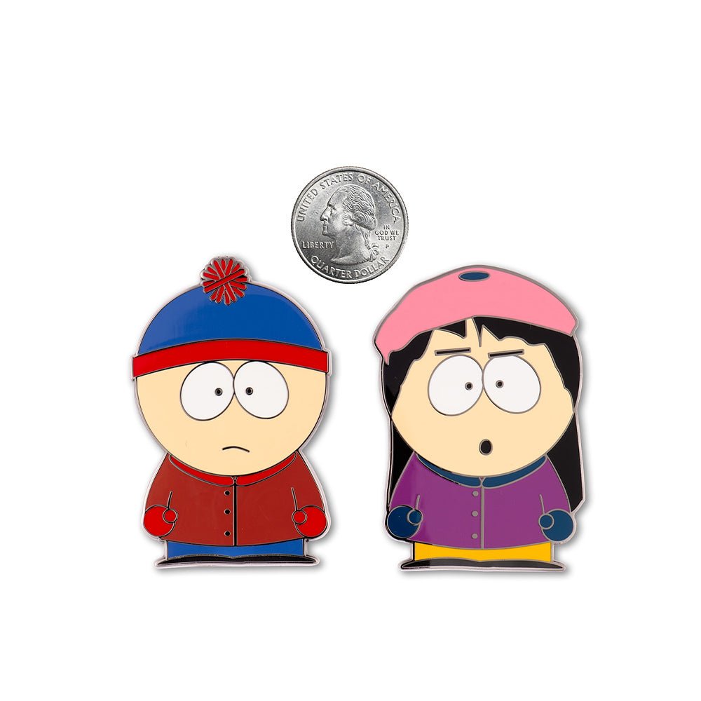 South Park Stan and Wendy 2 Pin Set - Paramount Shop