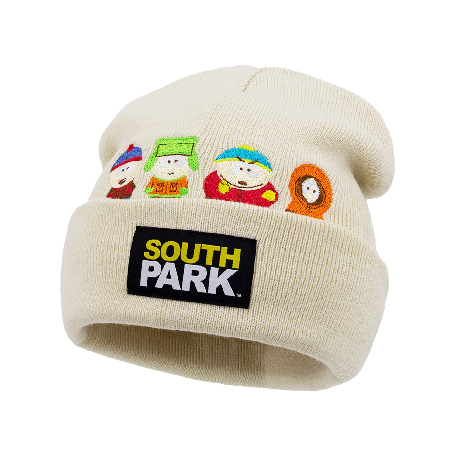 South Park Stan Kyle Cartman & Kenny Embroidered Beanie - Paramount Shop