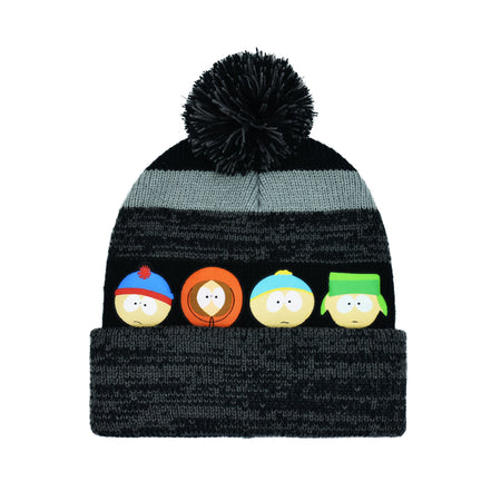 South Park The Gang Characters Knitted Cuffed Beanie - Paramount Shop