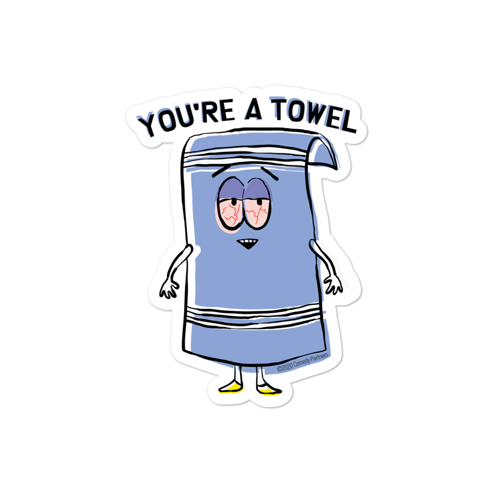 South Park Towelie Stanzaufkleber Paramount Shop