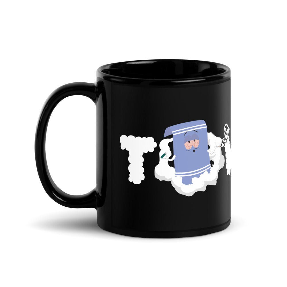 South Park Towelie Smoke Black Glossy Mug - Paramount Shop