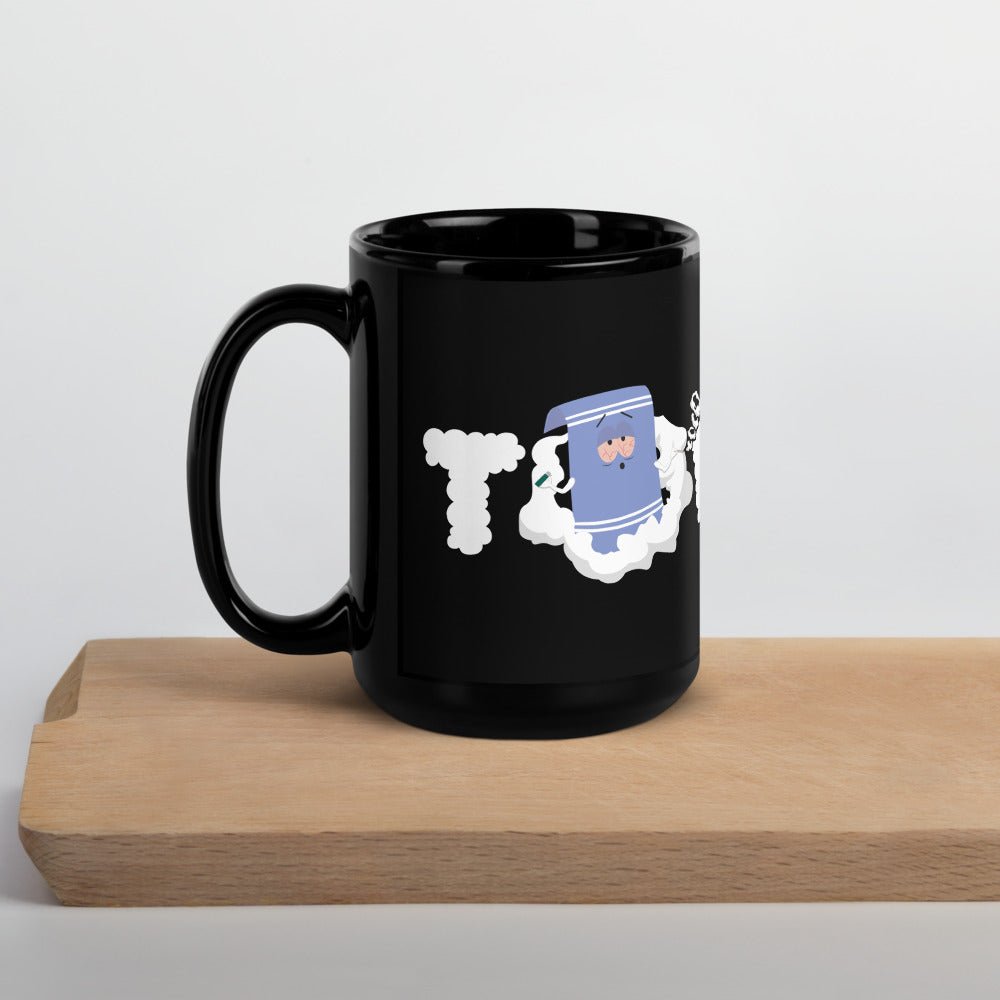 South Park Towelie Smoke Black Glossy Mug - Paramount Shop
