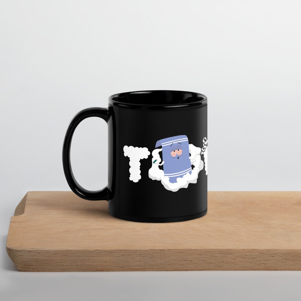 South Park Towelie Smoke Black Glossy Mug - Paramount Shop