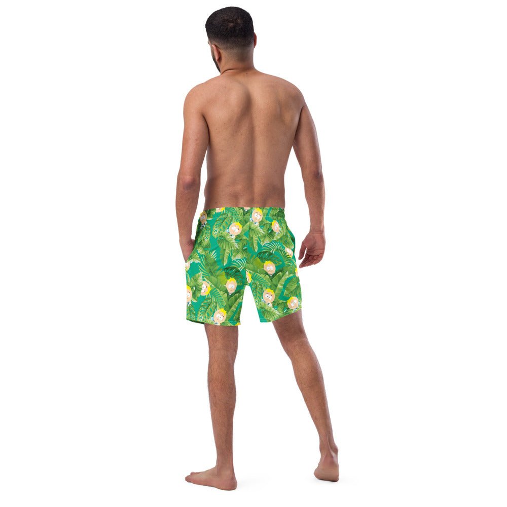 South Park Tropical Butters Recycled Swim Trunks - Paramount Shop