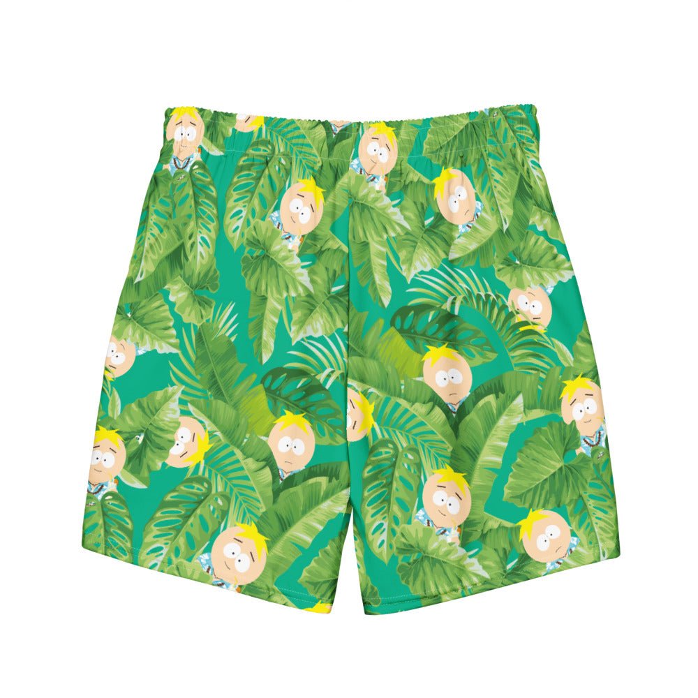 South Park Tropical Butters Recycled Swim Trunks - Paramount Shop