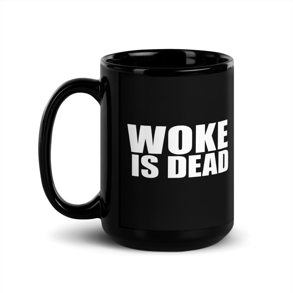 South Park Woke Is Dead Black Glossy Mug - Paramount Shop