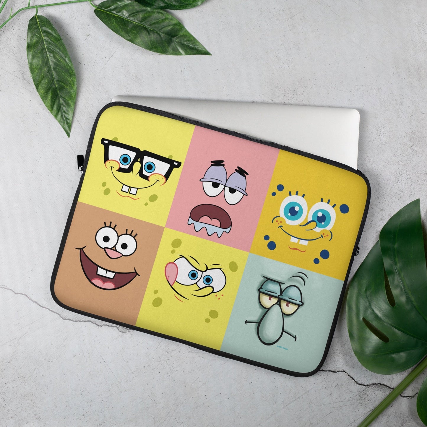 Spongebob Laptop Computer Netflix Nickelodeon Logo Netflix Signed