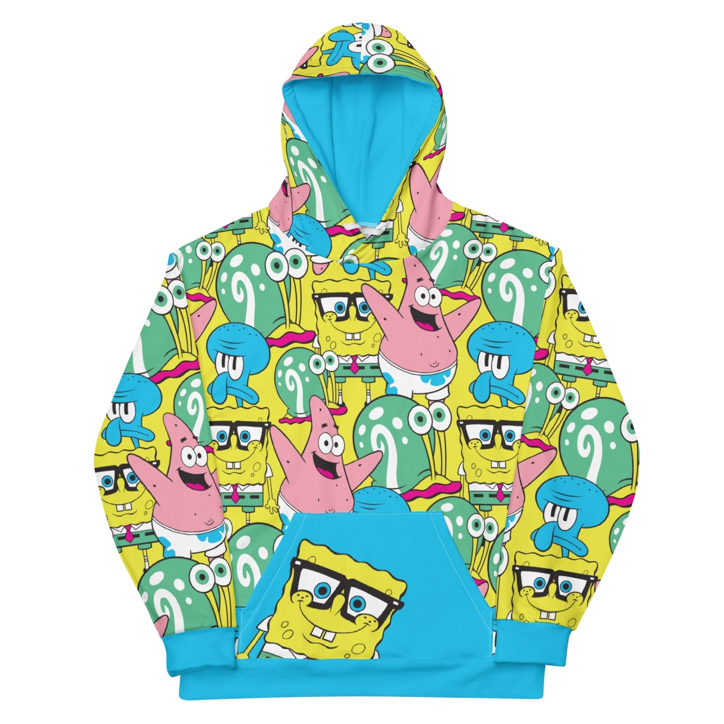 Regular Fit Bob Esponja Hoodie SpongeBob Characters Hoodie