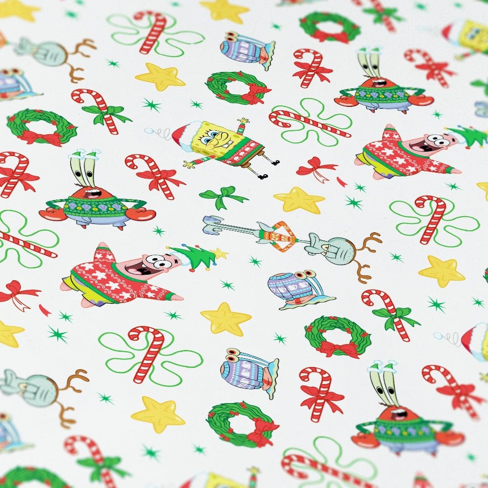 SpongeBob Holidays Wrapping Paper – Paramount Shop