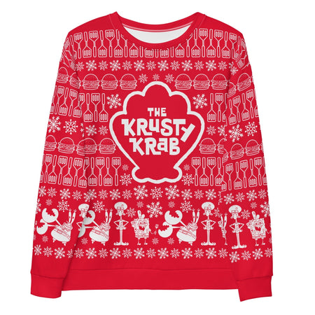 SpongeBob Krusty Krab Crewneck Sweatshirt - Paramount Shop