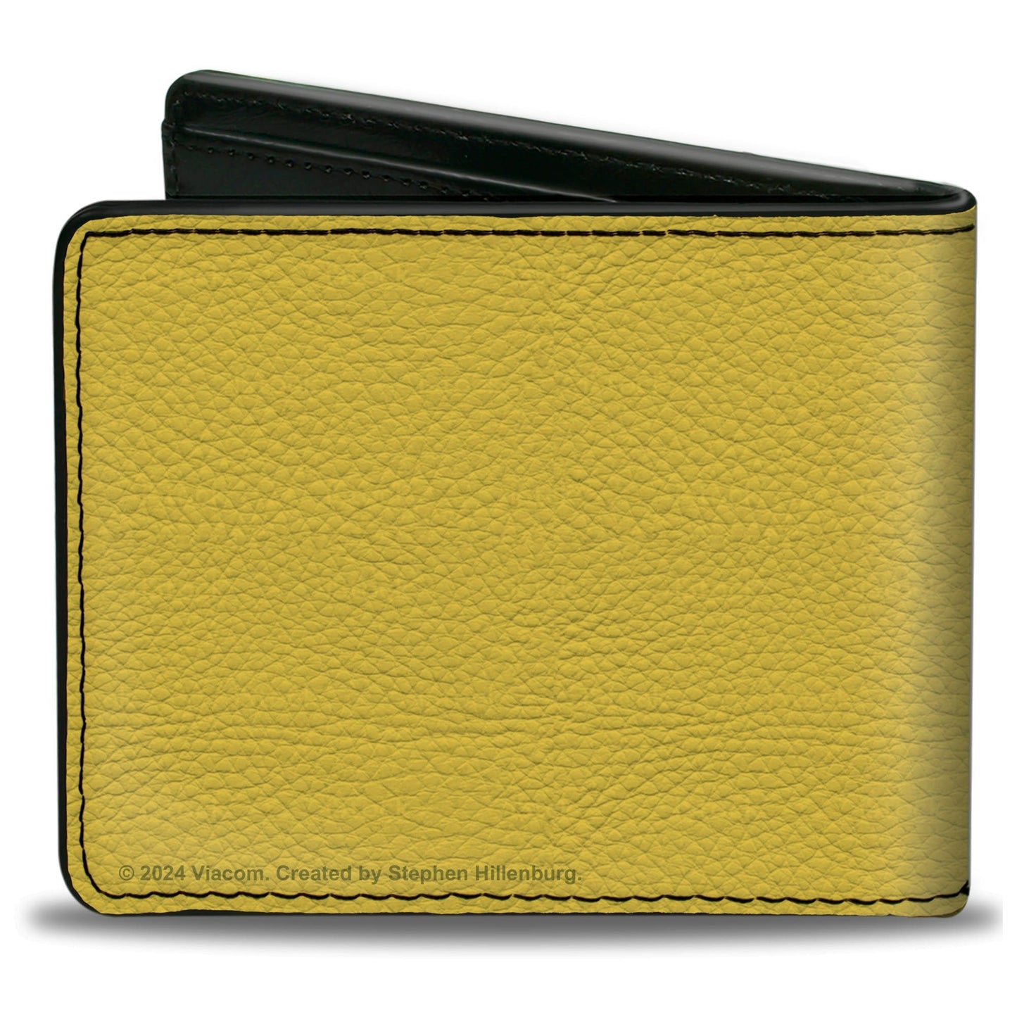 SpongeBob SquarePants Bi - Fold Wallet Eye Balls Close - Up Men's Yellow - Paramount Shop