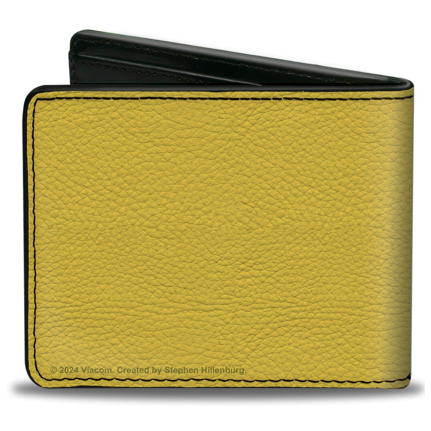 SpongeBob SquarePants Bi - Fold Wallet Eye Balls Close - Up Men's Yellow - Paramount Shop
