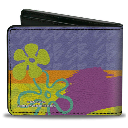 SpongeBob SquarePants Bi - Fold Wallet Winking Pose Multi Color Men's - Paramount Shop