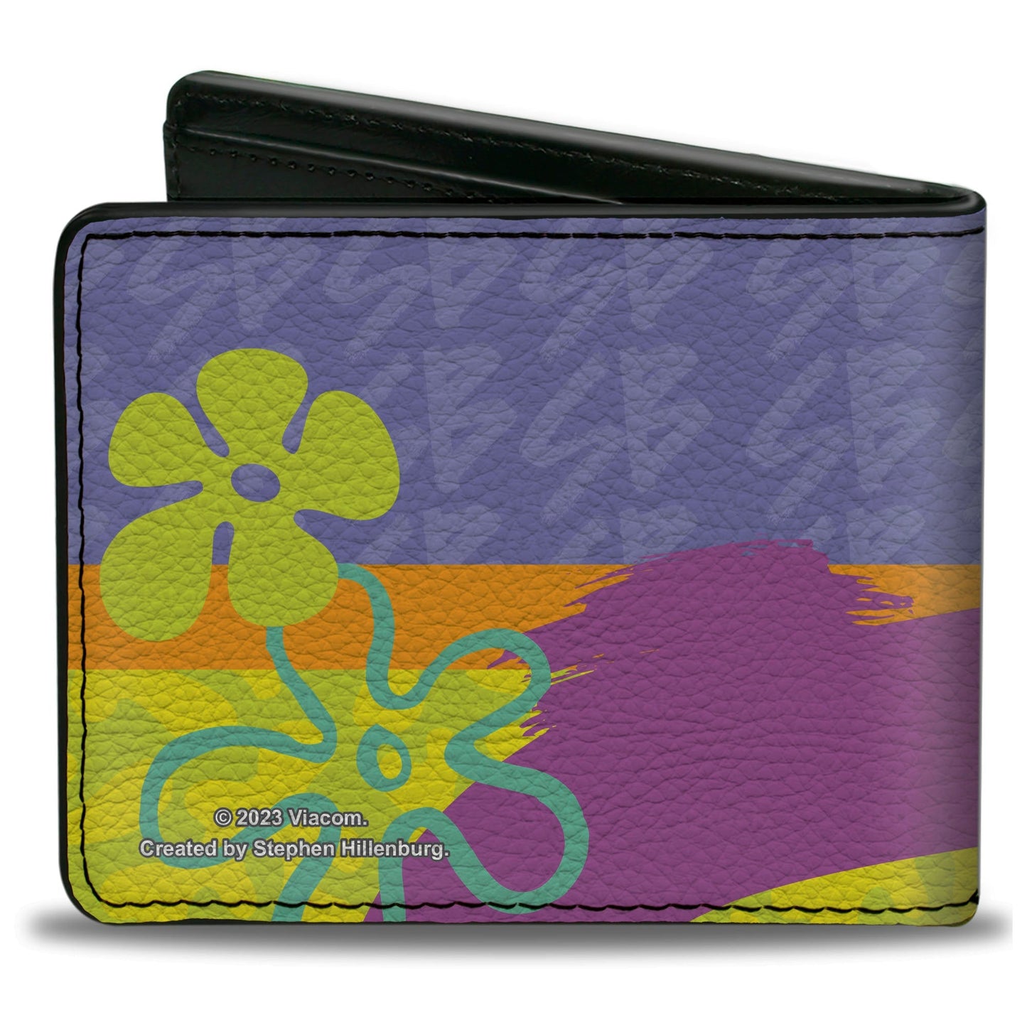 SpongeBob SquarePants Bi - Fold Wallet Winking Pose Multi Color Men's - Paramount Shop