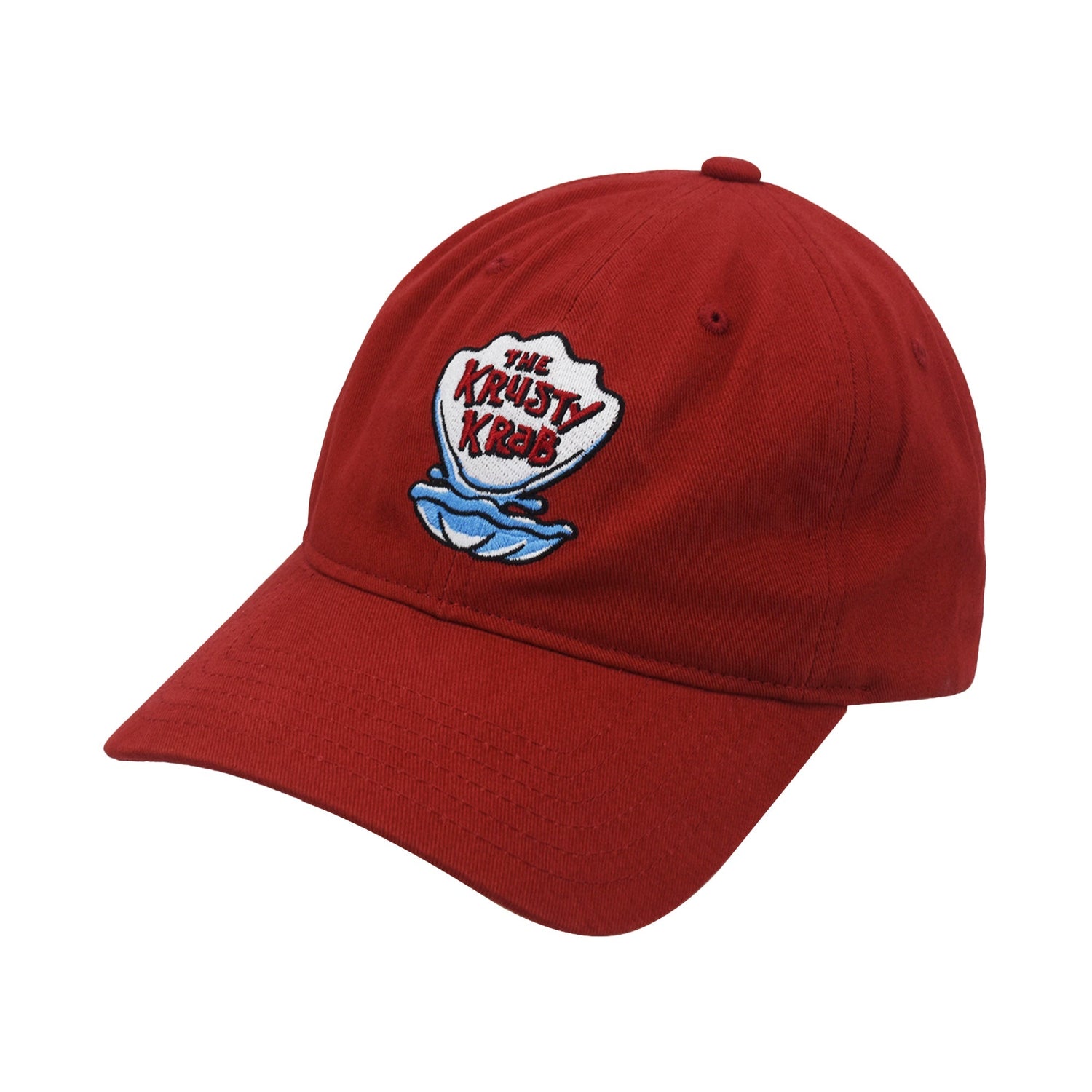 Spongebob Squarepants Dad Hat, Cotton Adult Baseball Cap with Curved Brim - Paramount Shop