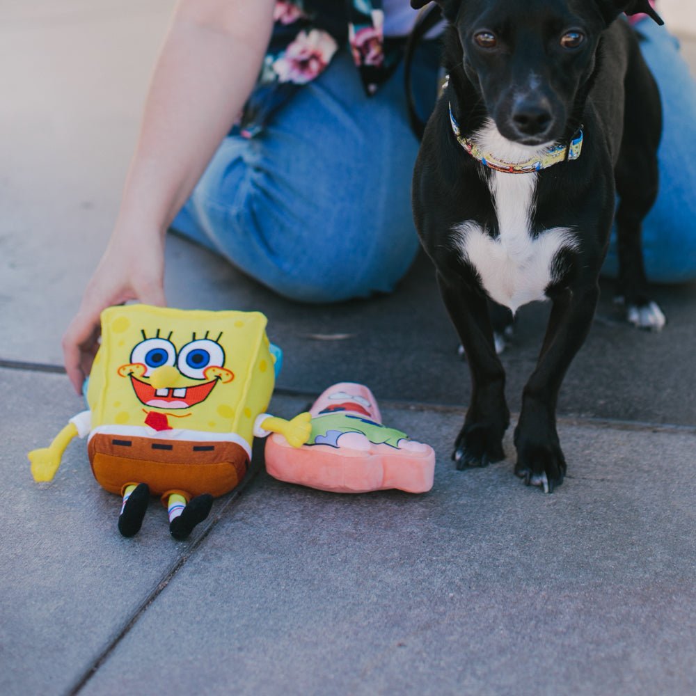 SpongeBob SquarePants Dog Toy Squeaker Plush Full Body - Paramount Shop