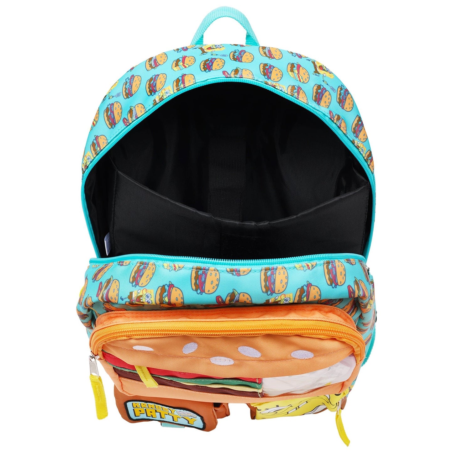 SpongeBob SquarePants Krabby Patty Peekaboo Backpack - Paramount Shop