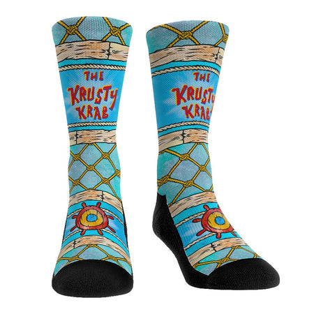 SpongeBob SquarePants Krusty Krab Interior Elements Socks - Paramount Shop