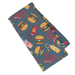 SpongeBob SquarePants Krusty Krab Kitchen Towel - White / 16 in x 24 in