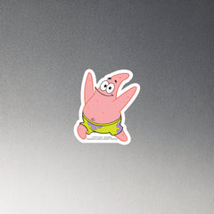 SpongeBob -Quadrate Patrick Magnet - 4 in x 4 in