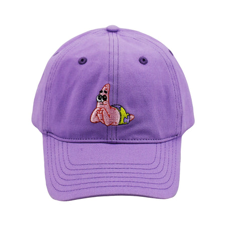 SpongeBob SquarePants Patrick Star Embroidered Dad Cap – Adjustable Strap back Baseball Hat - Paramount Shop