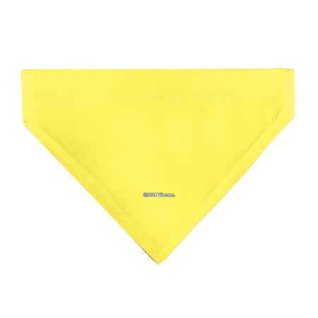 SpongeBob SquarePants Pet Bandana Chain Pose Slips Over Collar Yellow - Paramount Shop