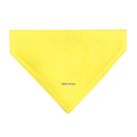 SpongeBob SquarePants Pet Bandana Face Close - Up Over - the - Collar Double - Sided Yellow - Paramount Shop