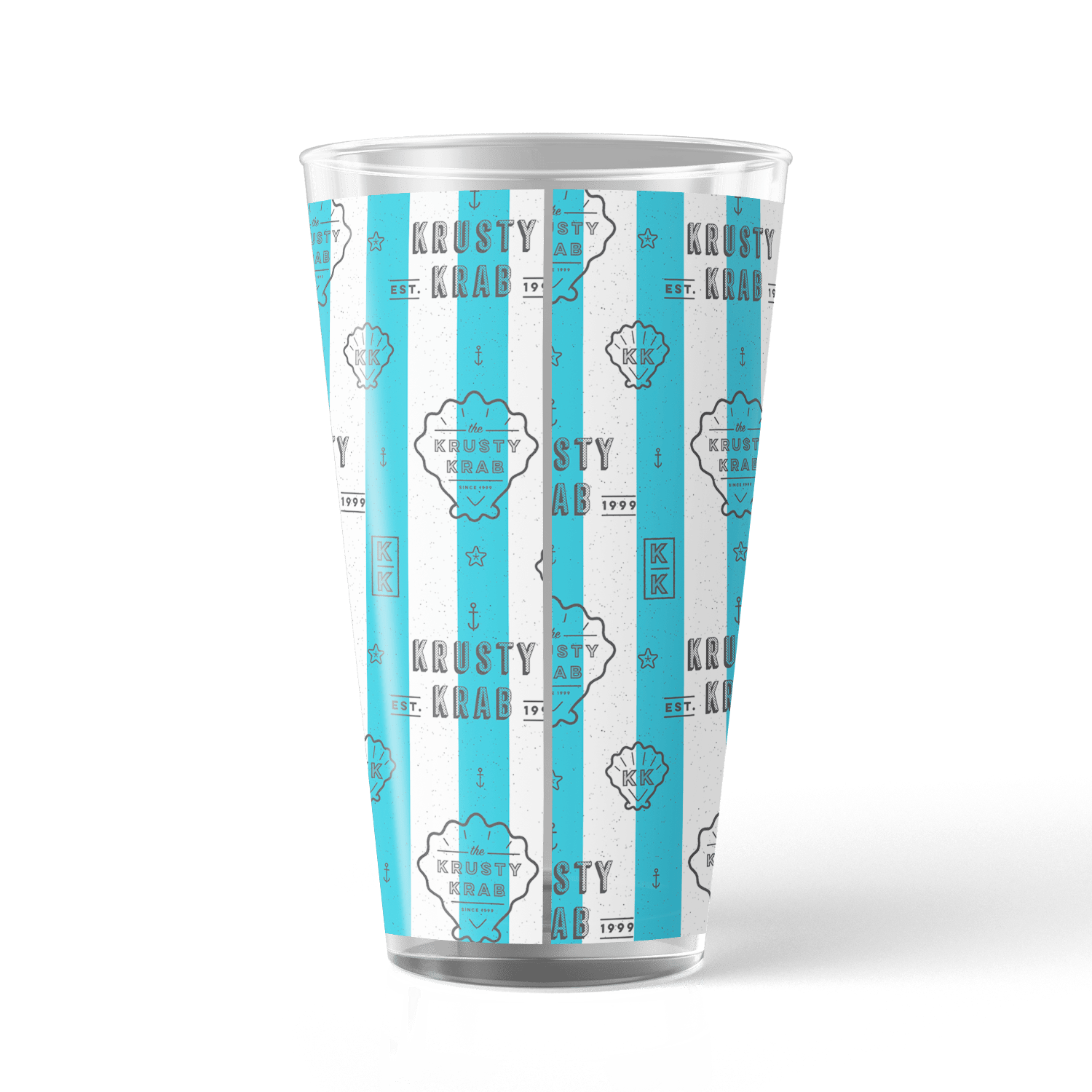 SpongeBob SquarePants The Krusty Krab Shell 17 oz Pint Glass ...