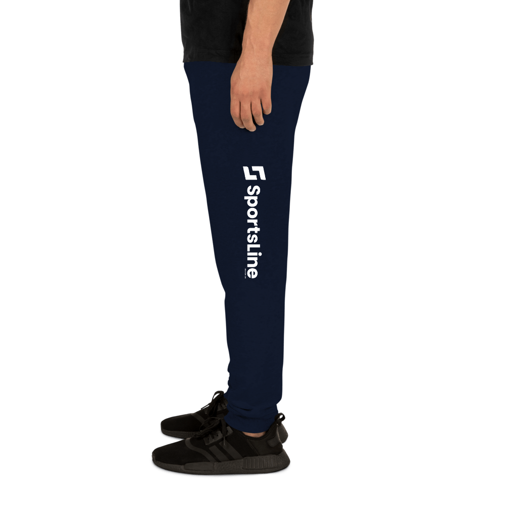 Sportsline White Logo Adult Fleece Joggers - Paramount Shop