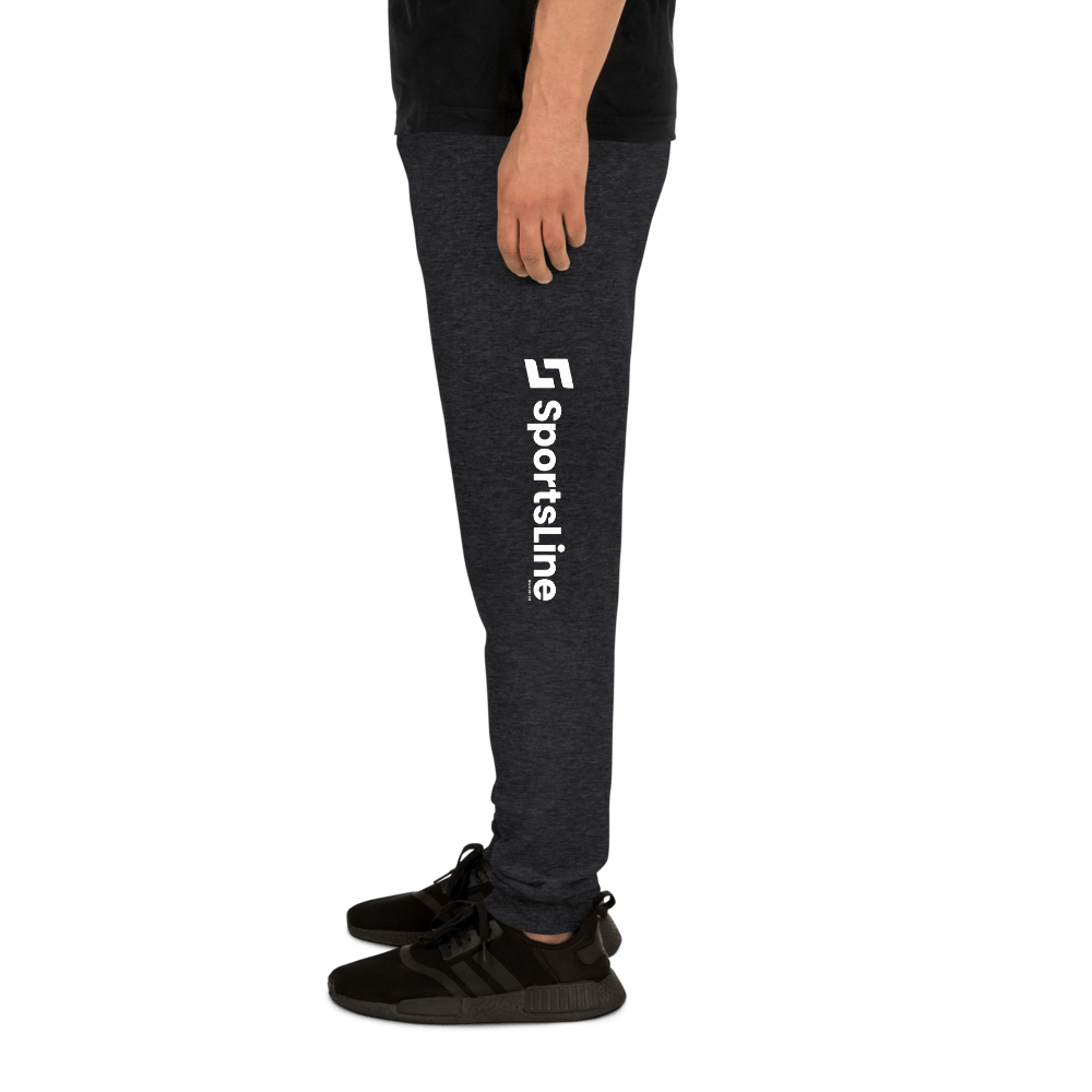 Sportsline White Logo Adult Fleece Joggers - Paramount Shop